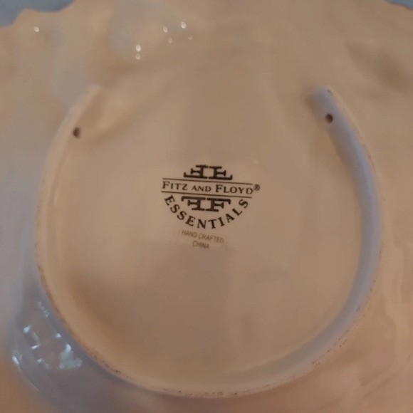 Fitz and Floyd Holiday Ho Ho Ho Santa Clause Canape Decor Plate - Picture 9 of 11